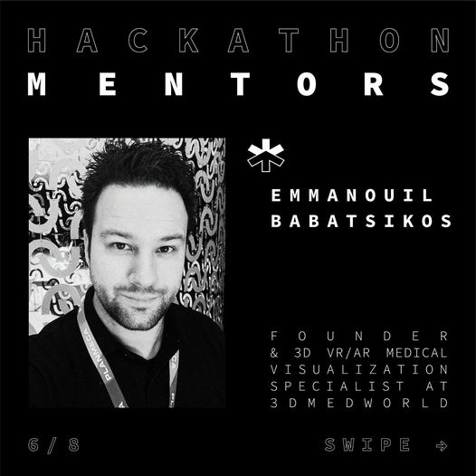 Διαφημιστικό του Hackathon Mentors